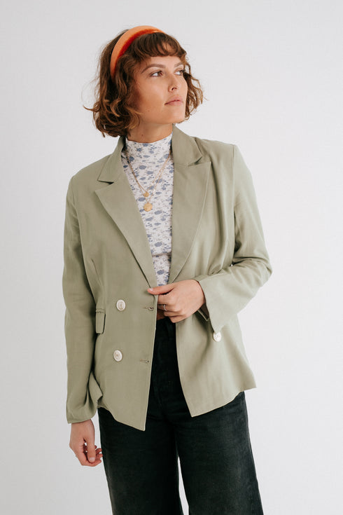 Biz Babe Sage Blazer